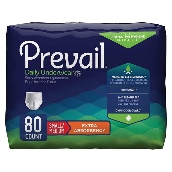 Underwear Prevail Adult Unisex Small/Medium 34-46\